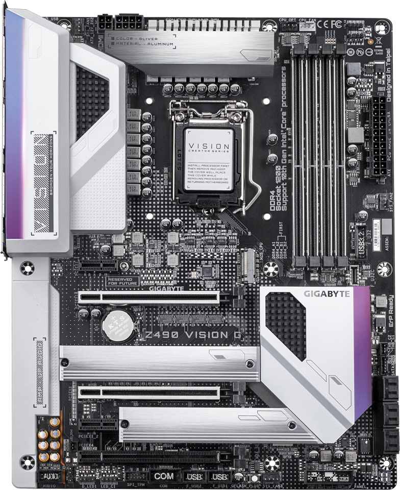 Gigabyte Z490 Vision G - Motherboard Specifications On MotherboardDB